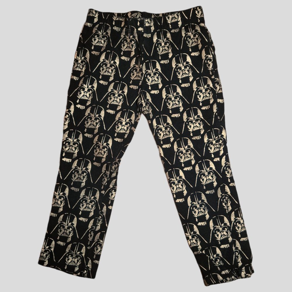 Star Wars Disney Darth Vader Stretch Leggings Pants Girl's XS (4-5)
